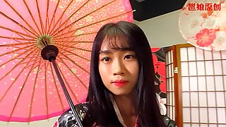 Japans kimono bondage panty voetenfetish