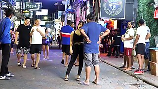 Pattaya Ambling Straat Nachtleven 2019 (Thaise Meisjes)